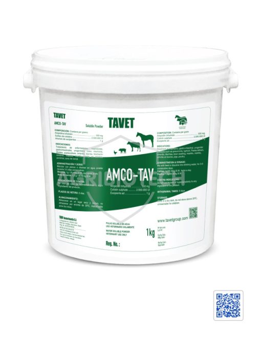 AMOXCOTAV 50% 1KG - Đặc trị nhiễm trùng vật nuôi