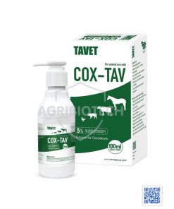 COX-TAV 5% 100ML - Thuốc thú y đặc trị tiêu chảy cho heo