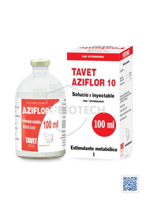 AZIFLOR 10% 100ML - Đặc trị bệnh nhiễm khuẩn trên vật nuôi