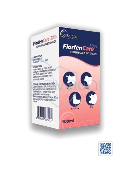 FlorfenCare 30% LA 100ml - Đặc trị nhiễm trùng đường hô hấp